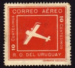 Sellos de America - Uruguay -  Rvioles