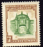 Stamps Uruguay -  Ciudadela de MOntevideo