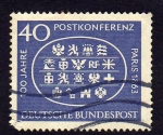 Stamps : Europe : Germany :  100 años conferencia de Paris
