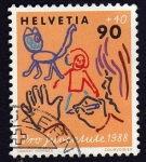 Stamps : Europe : Switzerland :  Pro juventud