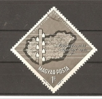 Stamps Hungary -  Electrificacion de Compañias.