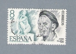 Stamps Spain -  José Clara (repetido)