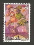 Stamps Spain -  4137 - el circo, dúo cristel