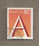 Stamps Switzerland -  Letra