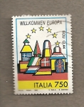 Stamps Italy -  Bienvenidos a Europa