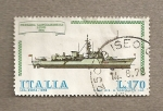Stamps Italy -  Fragata Lanzamisiles