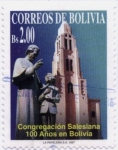 Sellos de America - Bolivia -  congregacion Salestiana 100 años en Bolivia