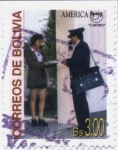 Stamps Bolivia -  America UPAEP - El cartero