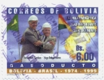 Stamps Bolivia -  Gasoducto Bolivia - Brasil 1974-1999