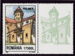 Stamps Romania -  Poblados de Transilvania (Prejmer)