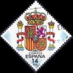 Stamps Spain -  2685 Escudo de España. 1983. 14 ptas.
