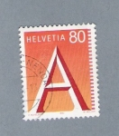 Stamps : Europe : Switzerland :  Tipografía