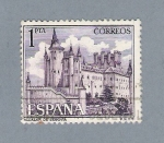 Stamps Spain -  Alcazar de Segovia (repetido)