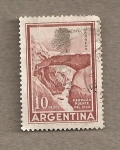 Stamps Argentina -  Puente del Inca en Mendoza