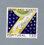 Stamps Portugal -  Año Santo 1975