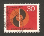 Stamps Germany -  reencuentro ecuménico de pentecostes en augsburg