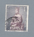 Stamps Spain -  75 Aniv. Coronación Canónica de la Merced (repetido)