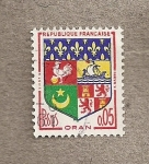 Stamps France -  Escudo de Orán