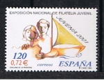 Stamps Spain -  Edifil  3781  Exposición Nacional de Filatelia juvenil  JUVENIA 2001  