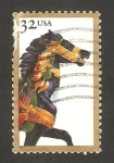 Stamps United States -  caballo