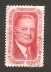 Stamps United States -  herbert hoover, presidente
