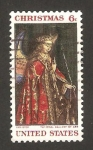 Stamps United States -  867 - Navidad