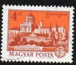 Stamps Hungary -  Esztergom