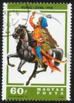Stamps Hungary -  Kuruc Lovas 1710