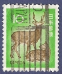 Stamps : Asia : Japan :  JAPÓN Ciervos 10