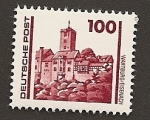 Stamps Germany -  Castillo de Wartburg  - Eisenach