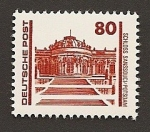 Stamps Germany -  Castillo de Sanssouci -  Potsdam