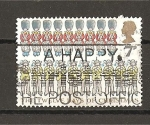 Stamps United Kingdom -  Los doce dias de Navidad.