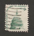 Stamps United States -  derechos del pueblo