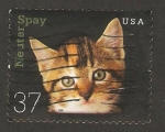 Stamps United States -  gato, castración y esterilización