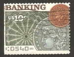 Stamps United States -  moneda antigua, banking
