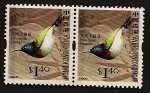 Sellos de Asia - Hong Kong -  China -  Aves  Sunbird - Suimanga de cola horquillada