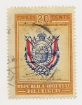 Stamps Uruguay -  Centenario de la Muerte del PrÃ³cer