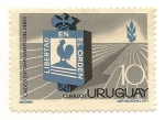 Sellos de America - Uruguay -  Caídos en cumplimiento del Deber