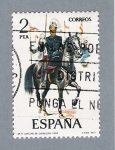 Stamps Spain -  Lancero de caballeria (repetido)