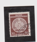 Stamps Germany -  Escudo de la República