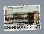 Stamps Spain -  Hispanidad 1977 (repetido)
