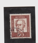 Stamps Germany -  Goethe