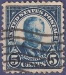 Stamps : America : United_States :  USA Roosevelt 5c