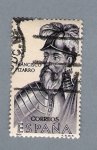 Stamps Spain -  Francisco Pizarro (repetido)