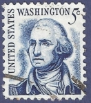 Stamps United States -  USA Washington 5 (2)