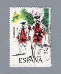 Stamps Spain -  Fusileros (repetido)