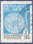 Stamps Paraguay -  PARAGUAY Visita papa JPII 50 (2)