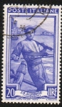 Stamps Italy -  Pescador - Campania