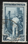 Stamps Italy -  Puerto de Liguria