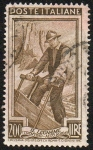 Stamps Italy -  La madera